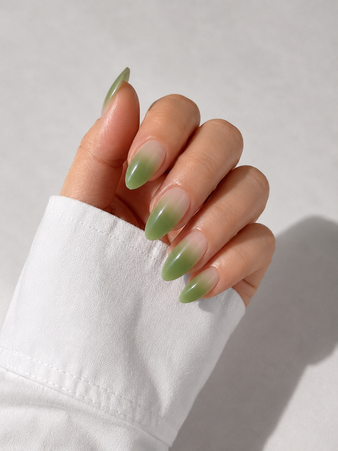 Matcha Mist - Short Almond - 30 Adet Takma Tırnak