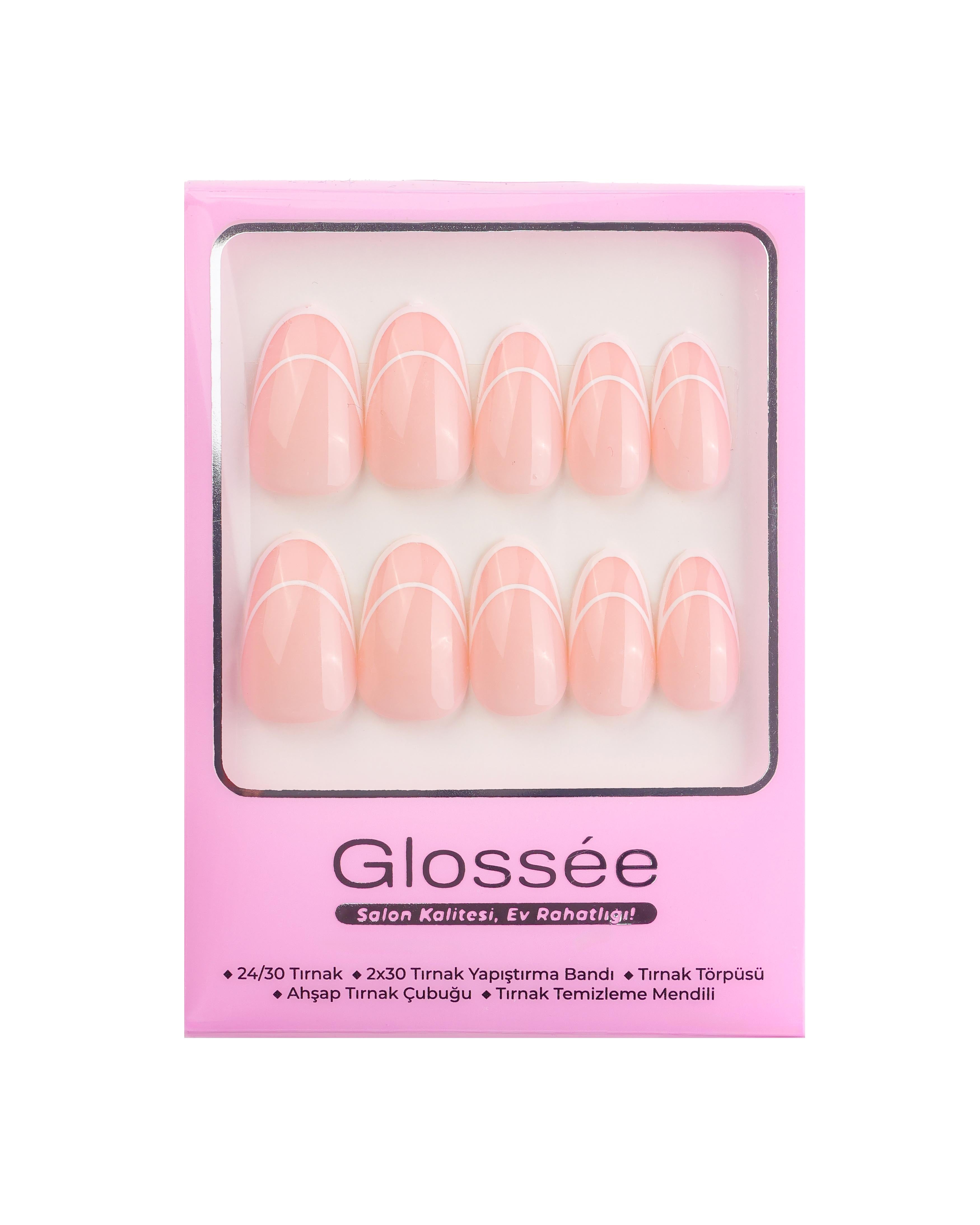 Elegant Loop - Medium Oval - 30 Adet Takma Tırnak