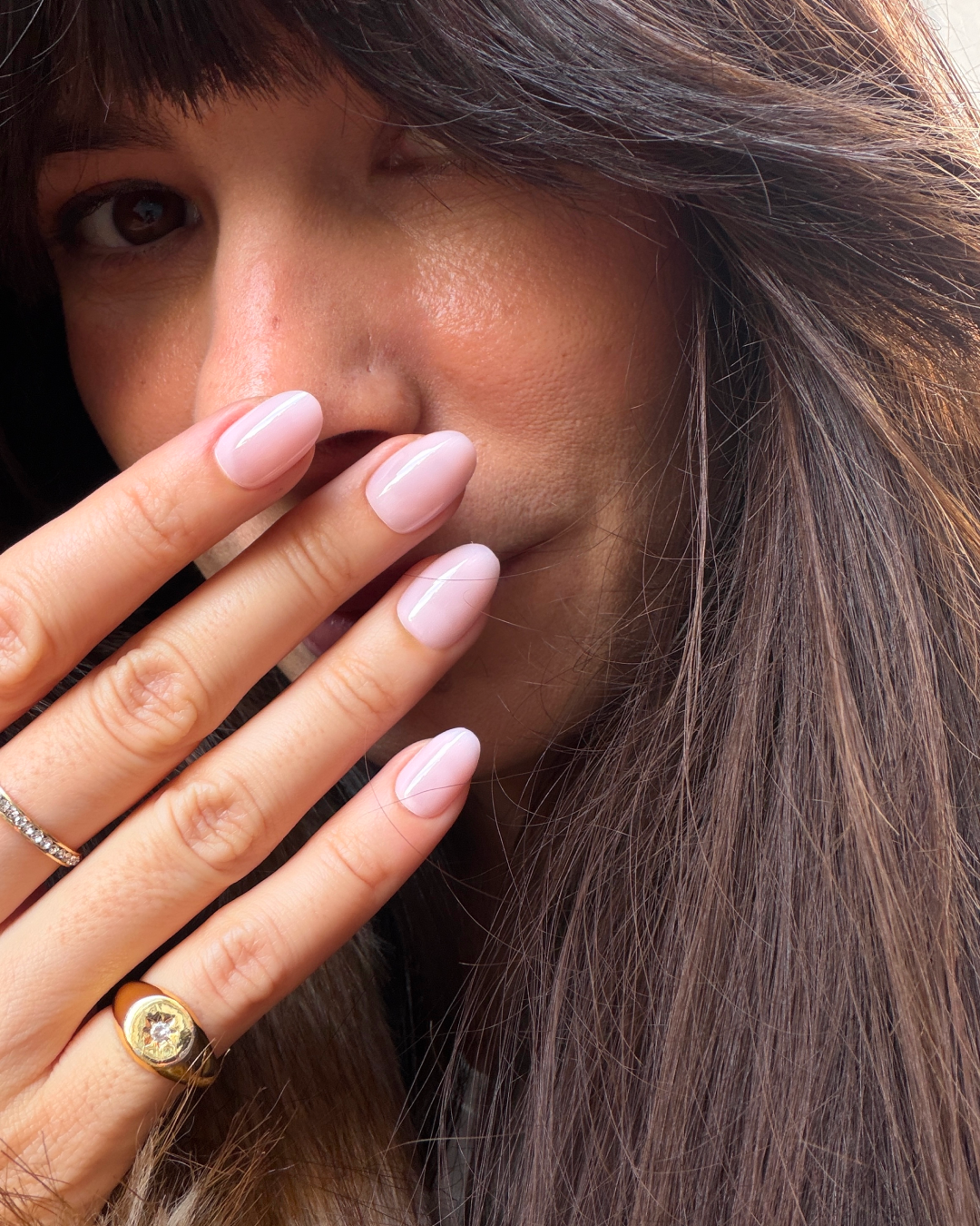 Dreamy Pink - Short Oval - 30 Adet Takma Tırnak