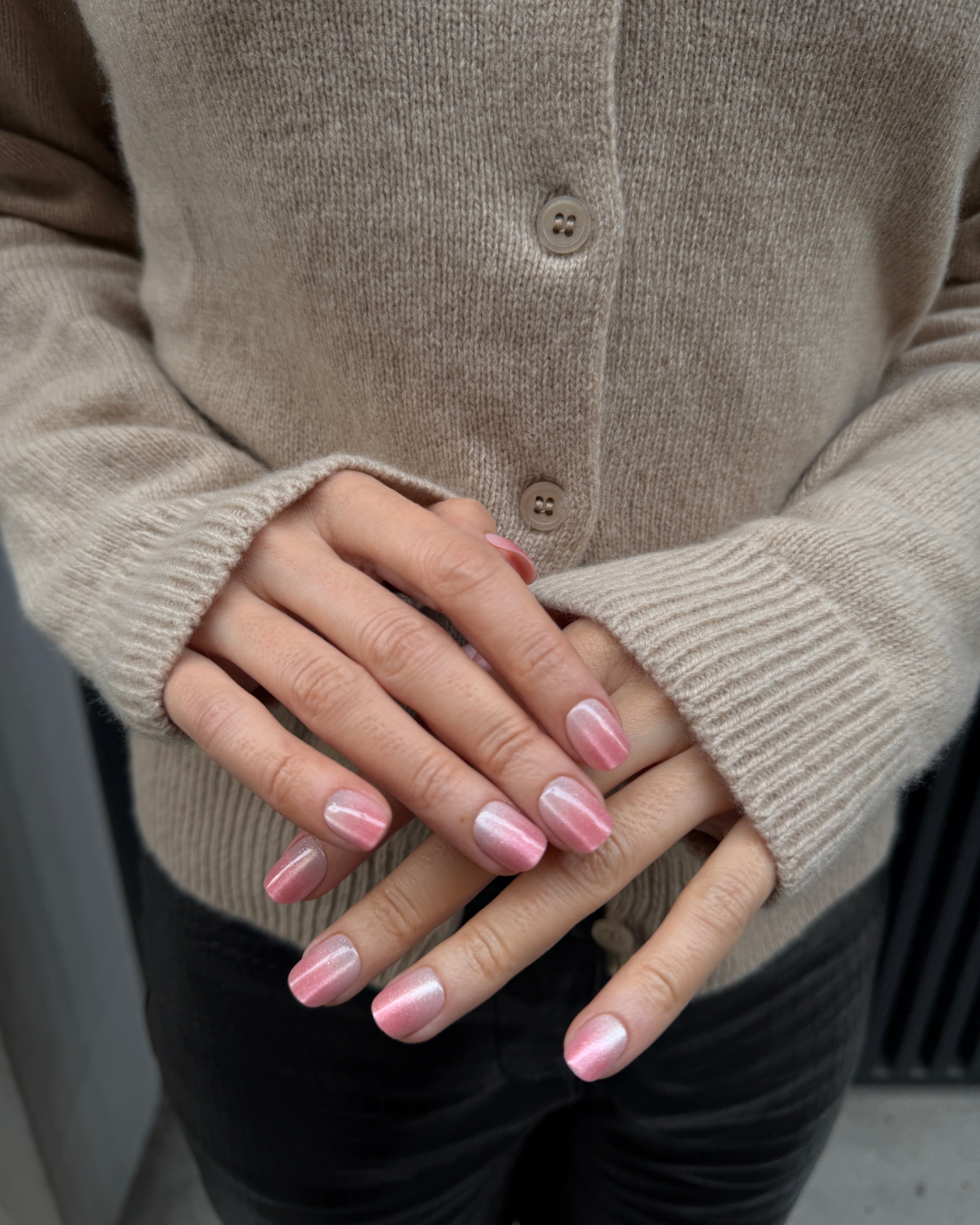 Blush Ombre - XS Squoval - 30 Adet Takma Tırnak