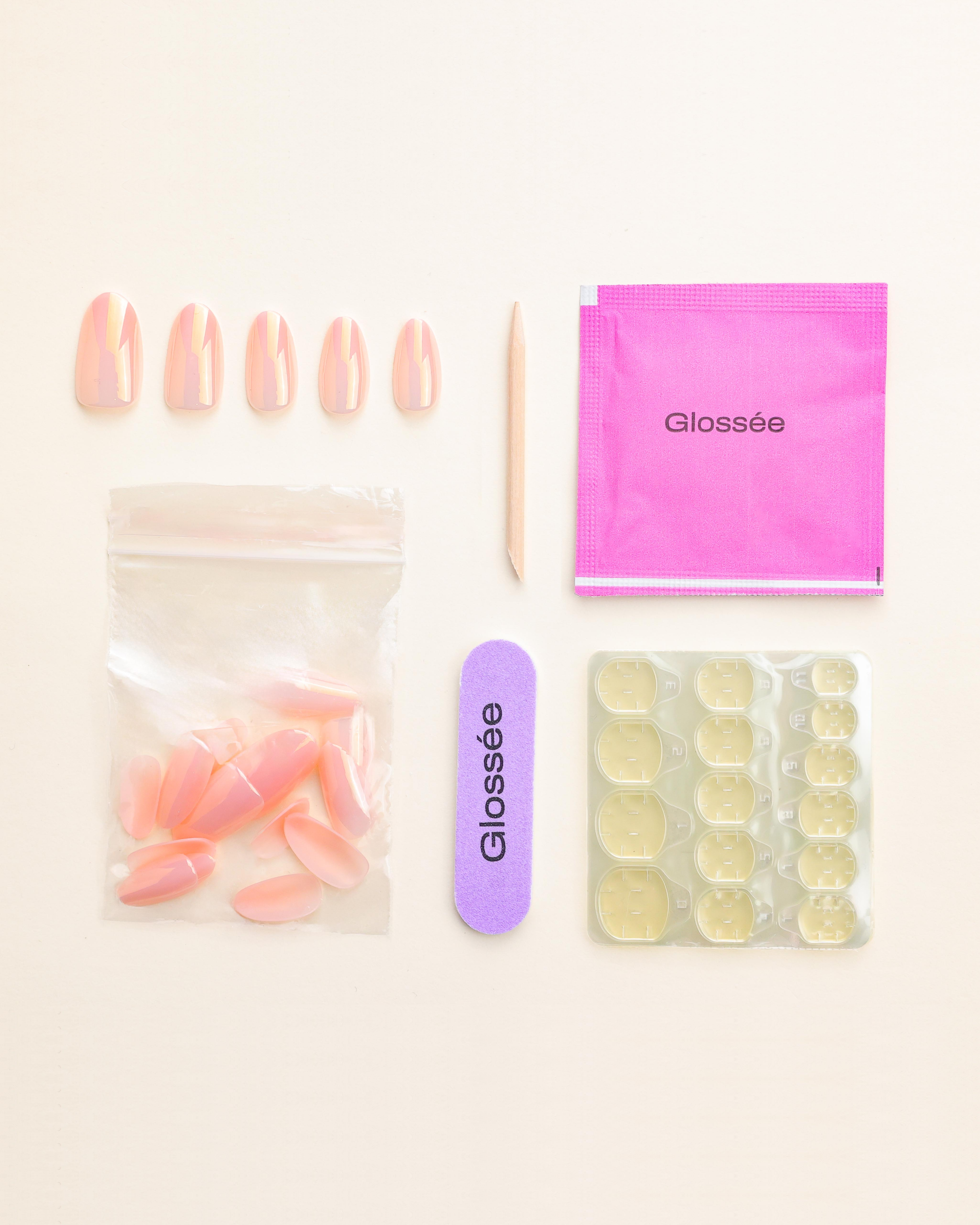Glow Nude-Medium Oval - 30 Adet Takma Tırnak