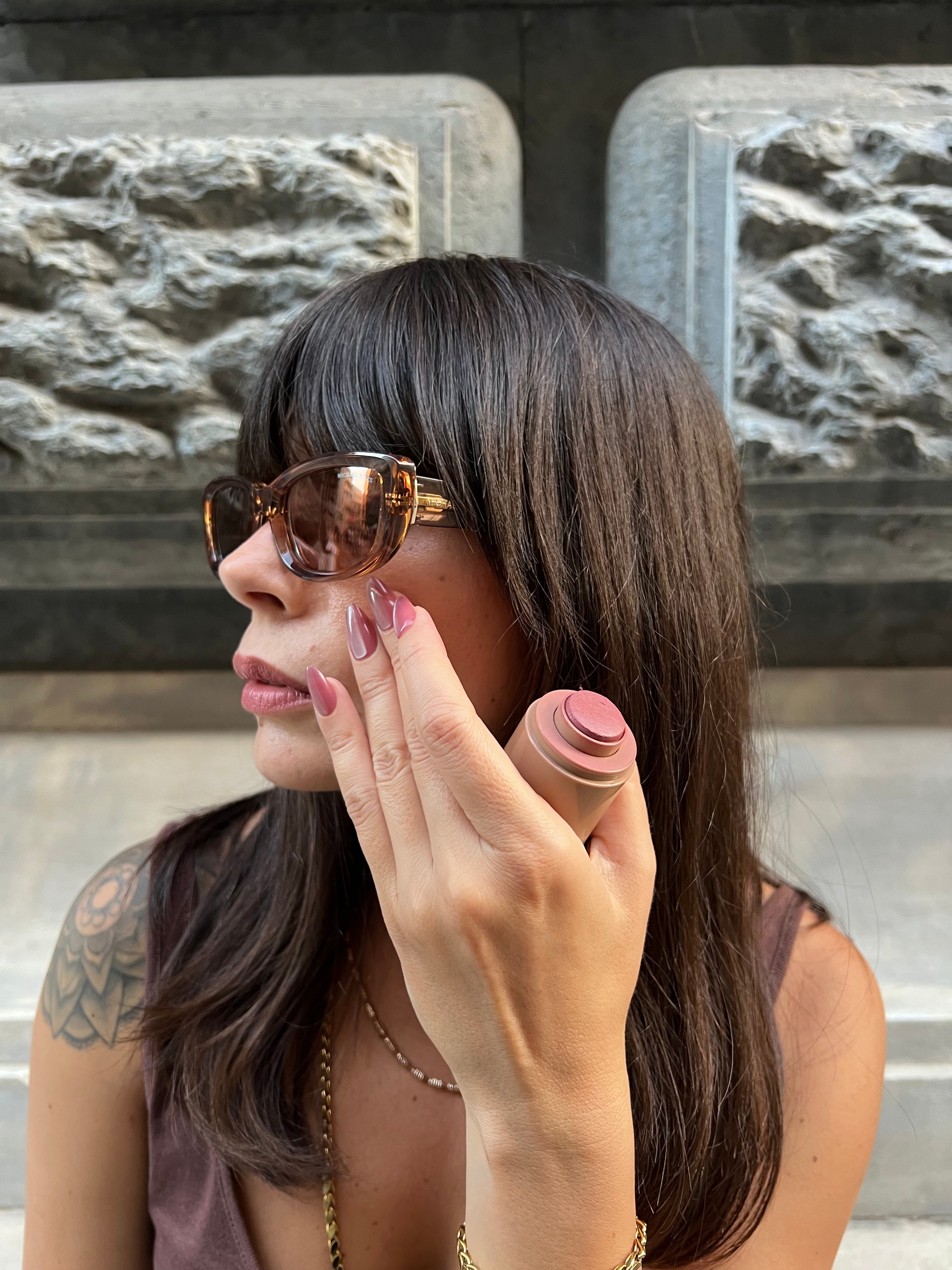 Coral Whisper-Short Almond - 30 Adet Takma Tırnak