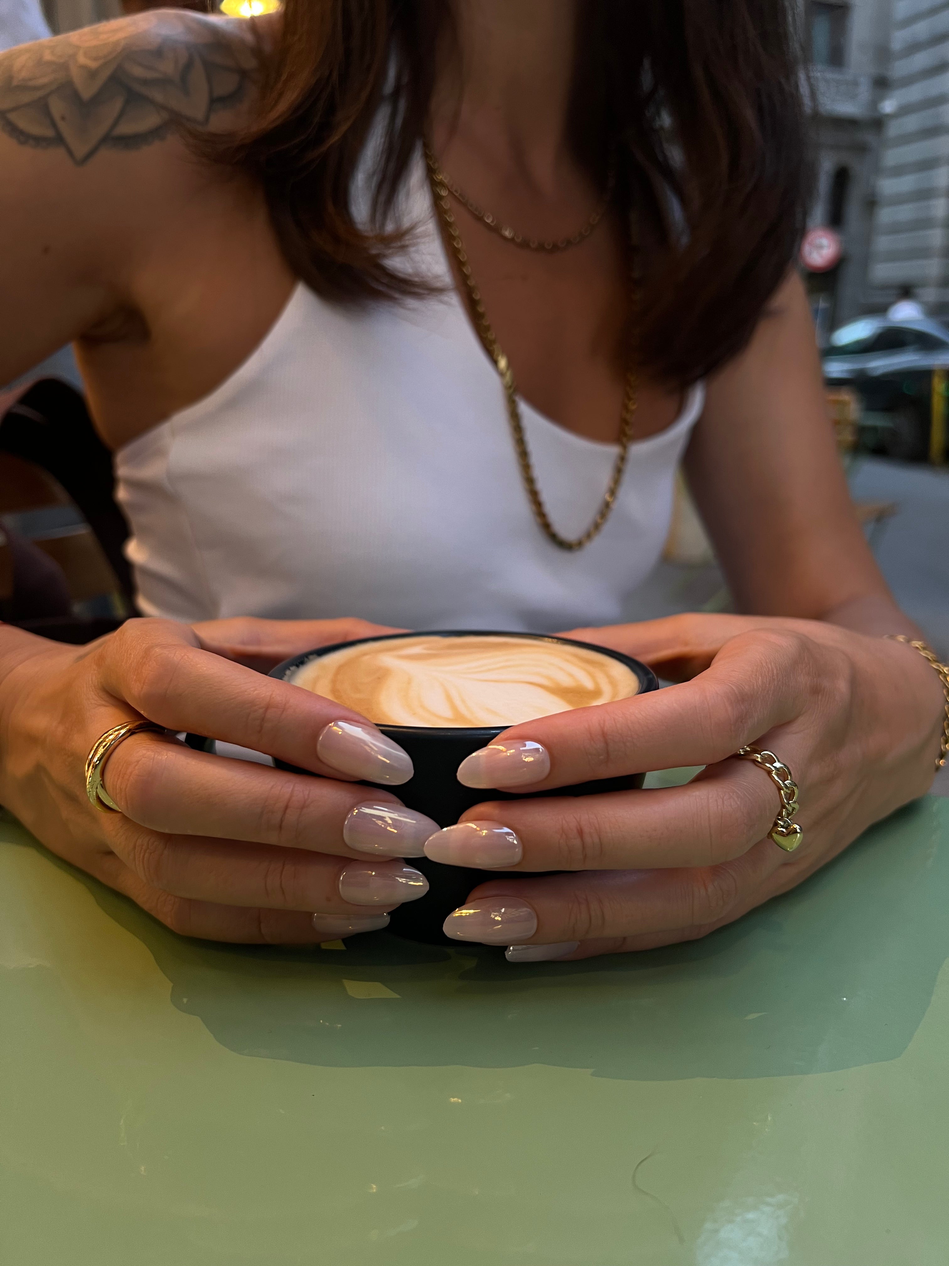 Glow Nude-Medium Oval - 30 Adet Takma Tırnak