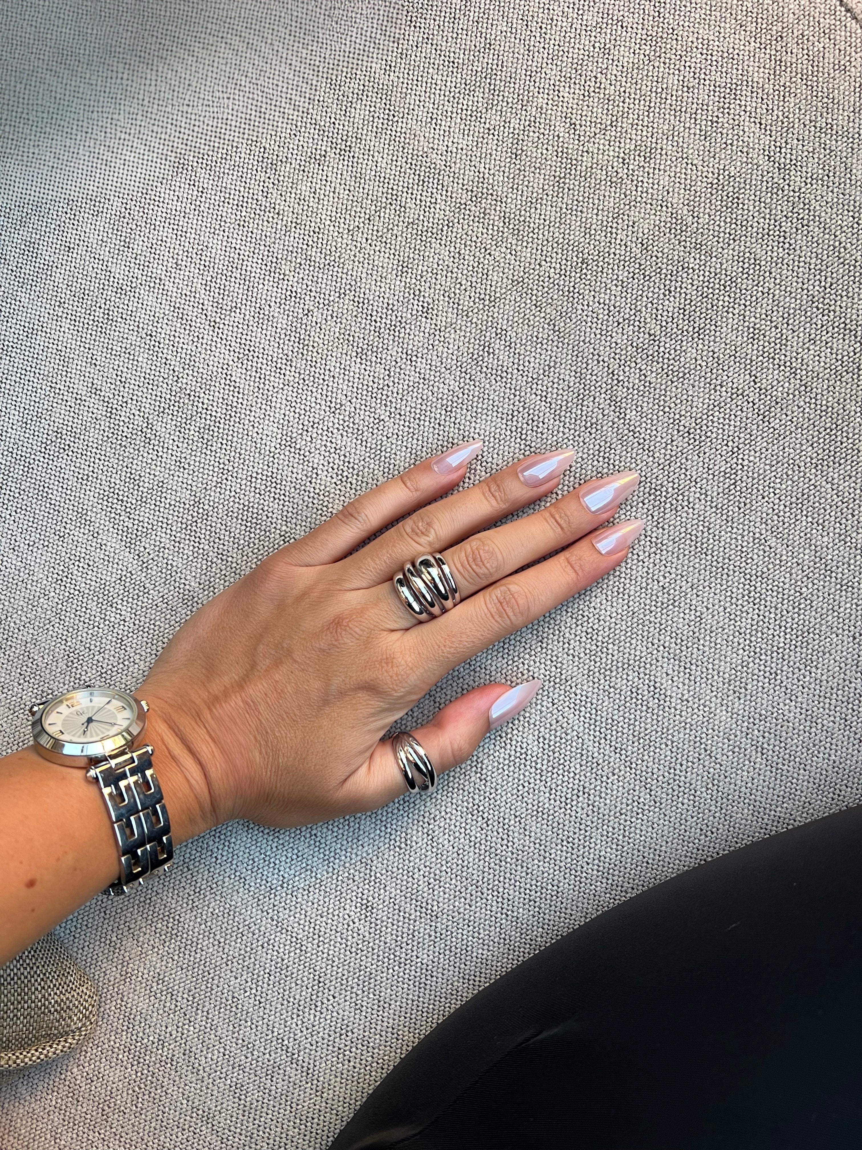 Satin Nude - Medium Almond - 30 Adet Takma Tırnak