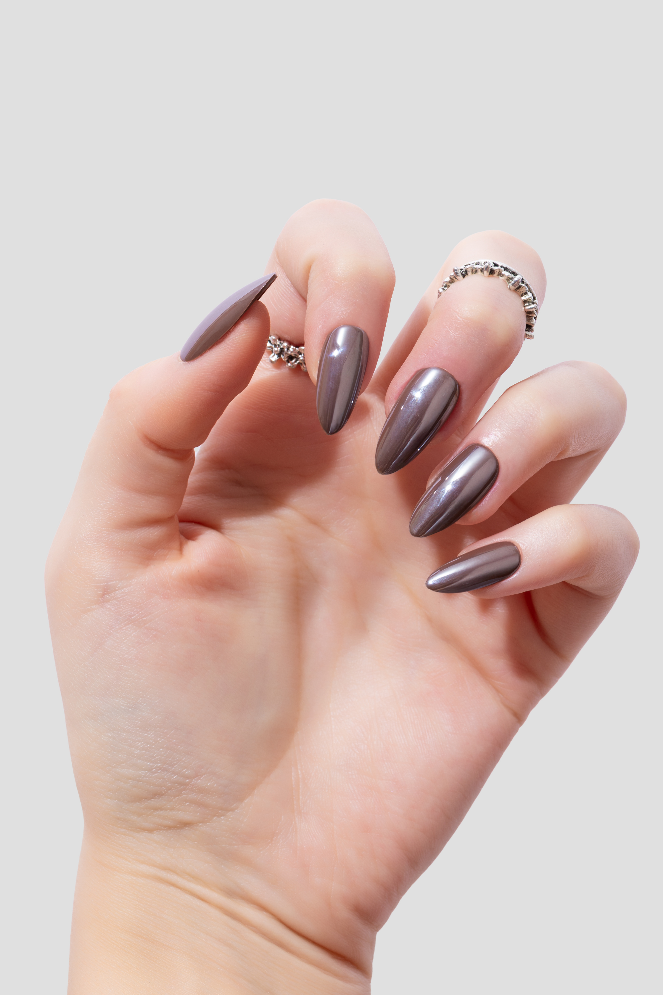 Mocha Muse - Medium Almond - 30 Adet Takma Tırnak