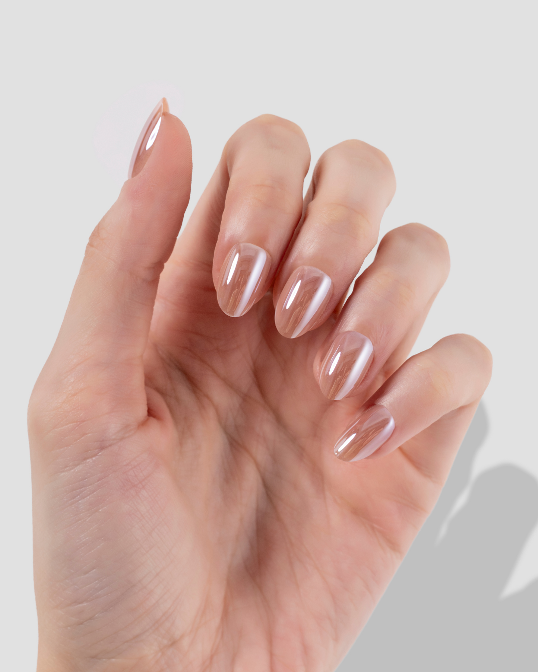 Sheer Nude - Short Oval - 30 Adet Takma Tırnak