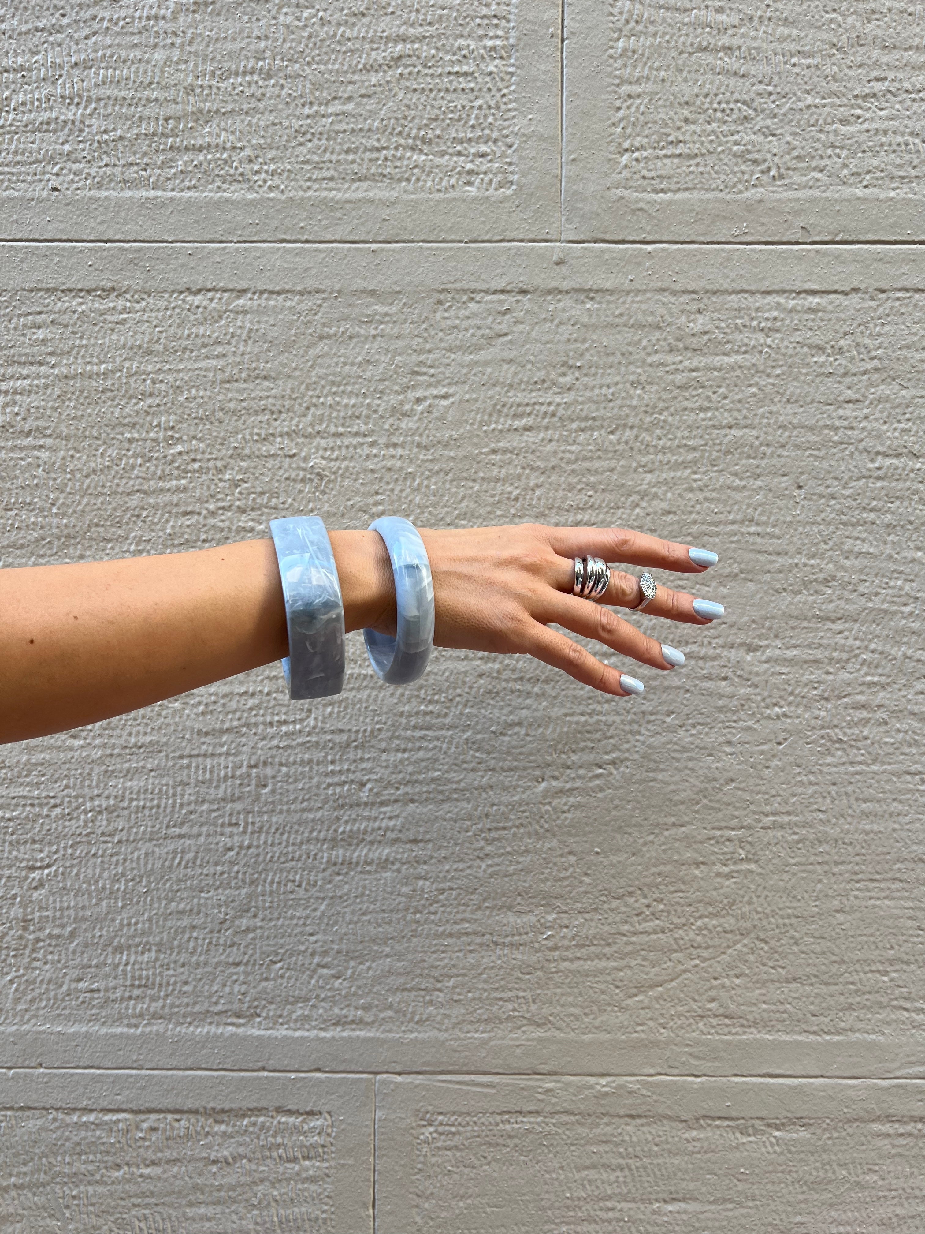 Baby Blue - Short Square - 32 Adet Takma Tırnak