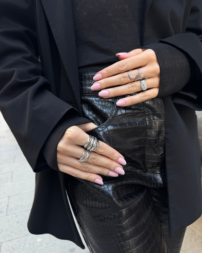 Clean Pink - Short Oval - 30 Adet Takma Tırnak