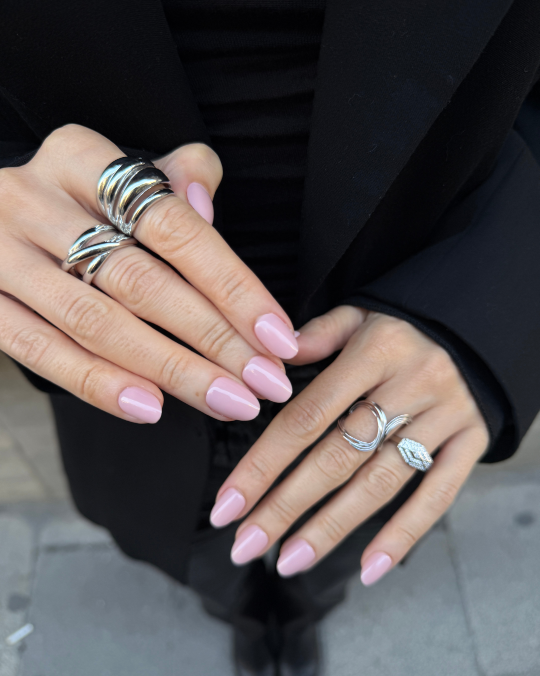 Clean Pink - Short Oval - 30 Adet Takma Tırnak