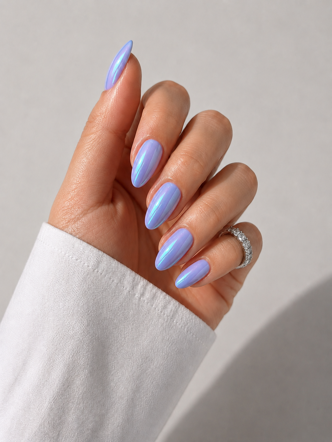 Lavender Glaze - Short Almond - 30 Adet Takma Tırnak