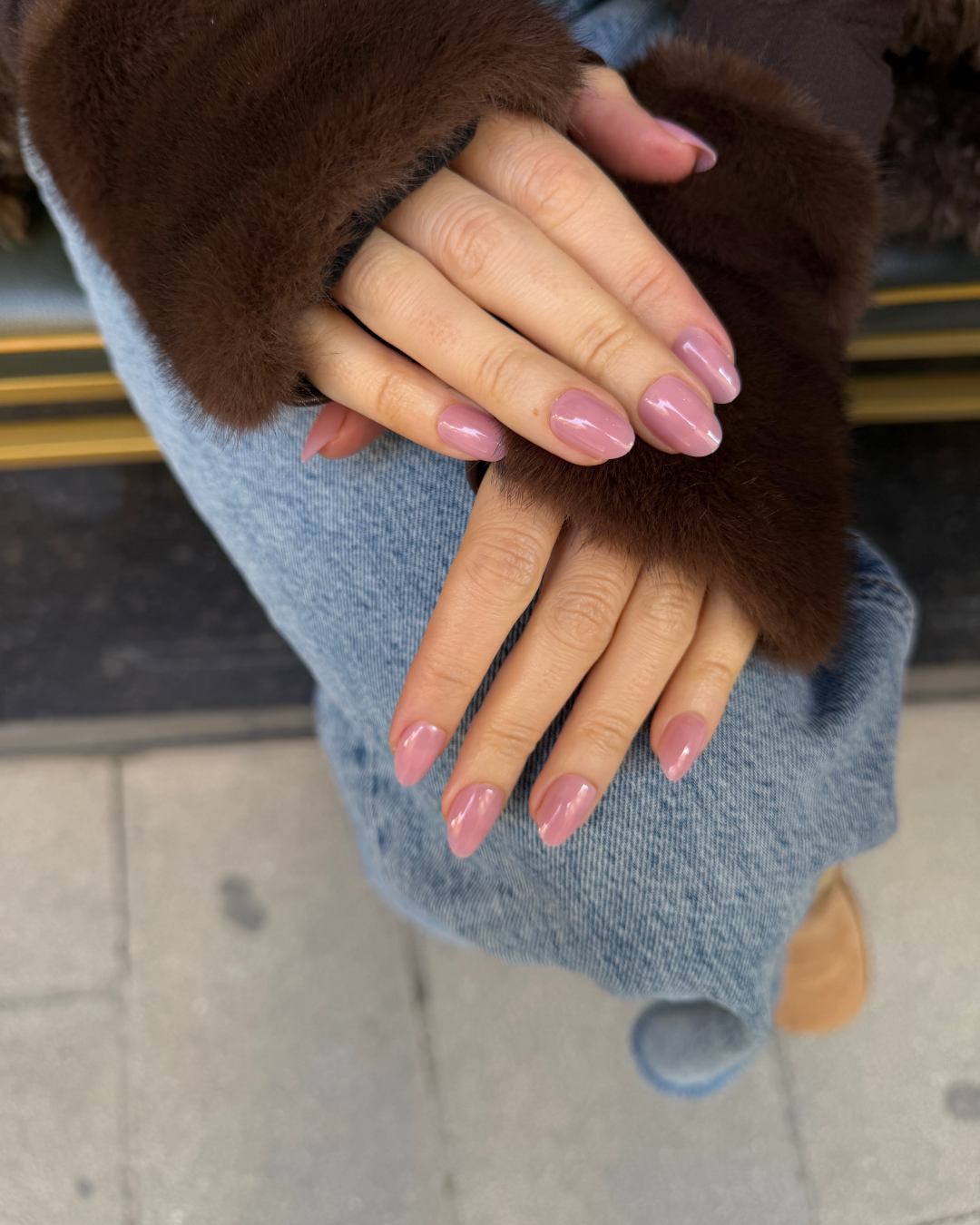 Blush Romance - Short Oval -  30 Adet Takma Tırnak