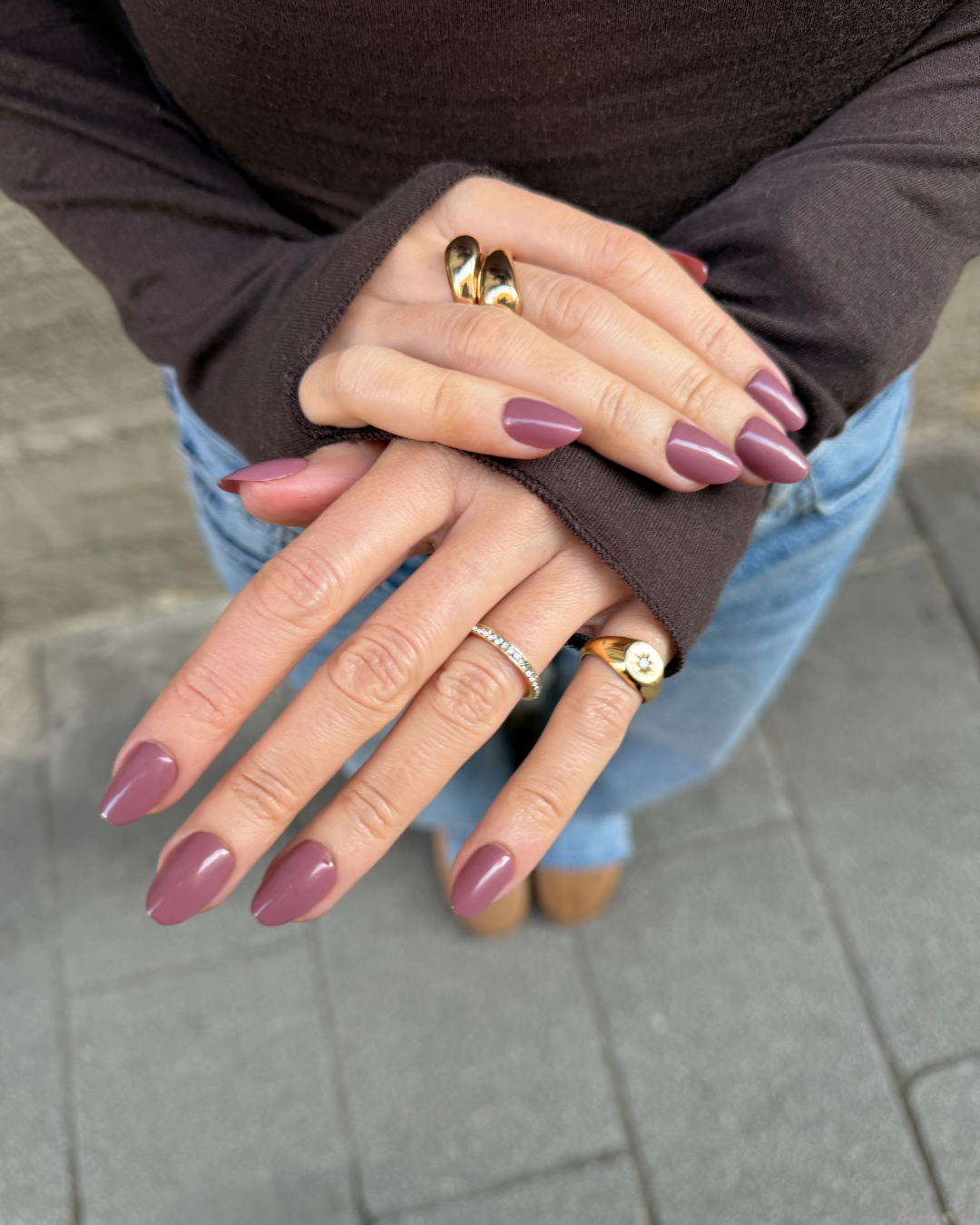 Daily Mauve - Short Oval - 30 Adet Takma Tırnak