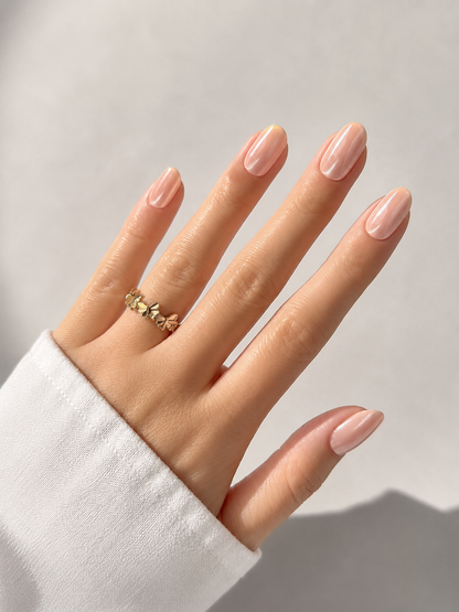 Honey Glaze - Short Oval - 30 Adet Takma Tırnak