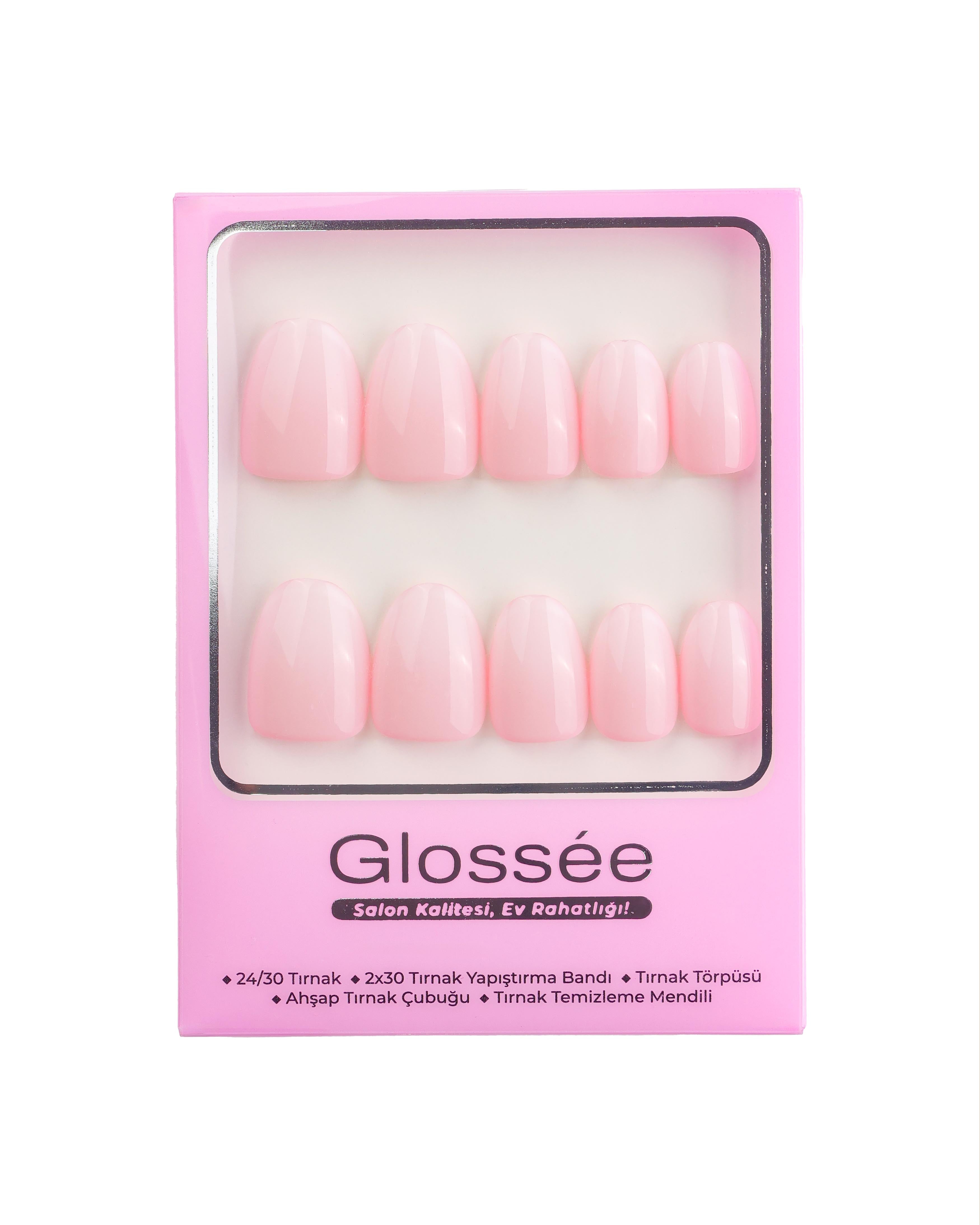 Cotton Blush - Short Round - 30 Adet Takma Tırnak