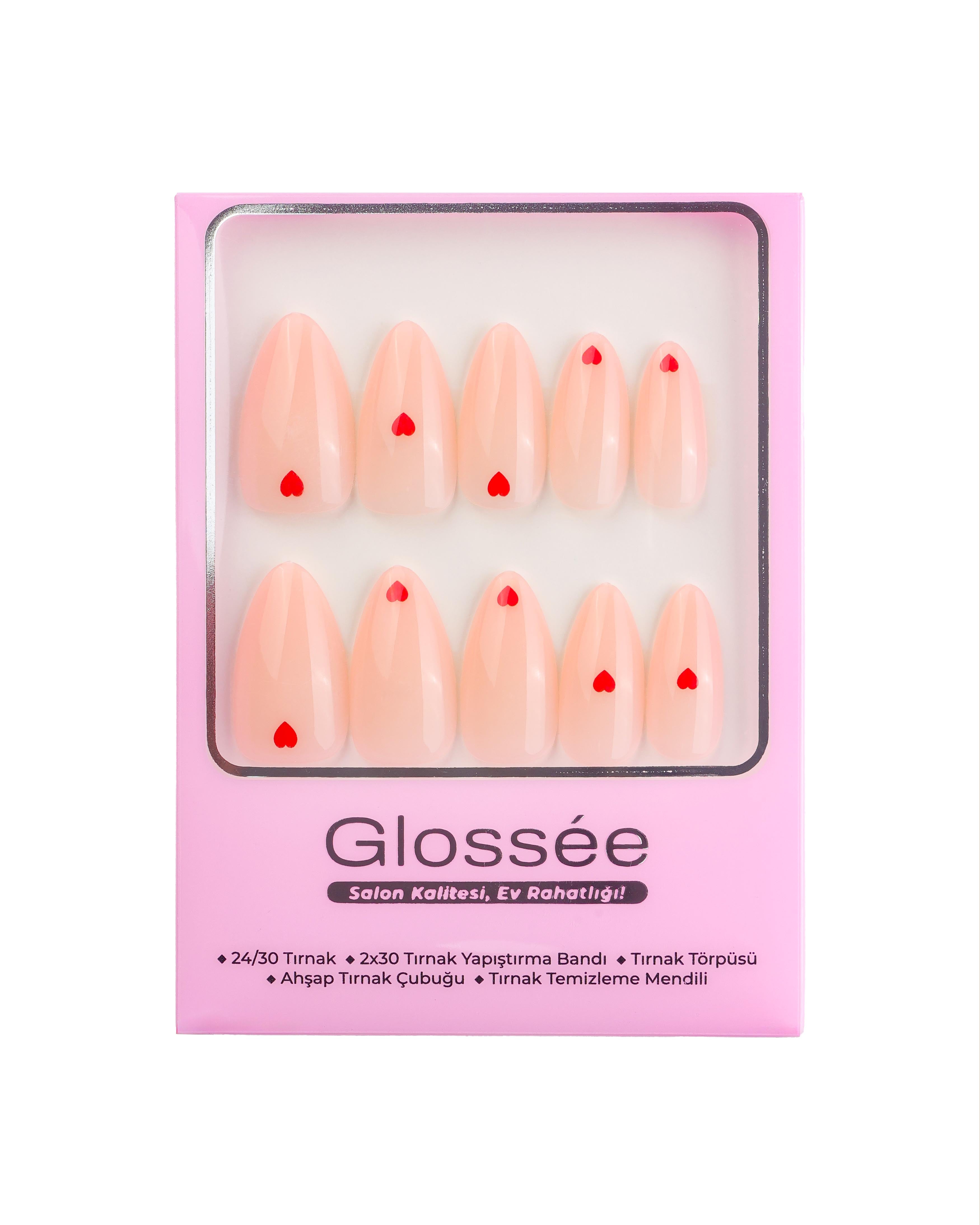 Love Dot - Medium Almond - 30 Adet Takma Tırnak