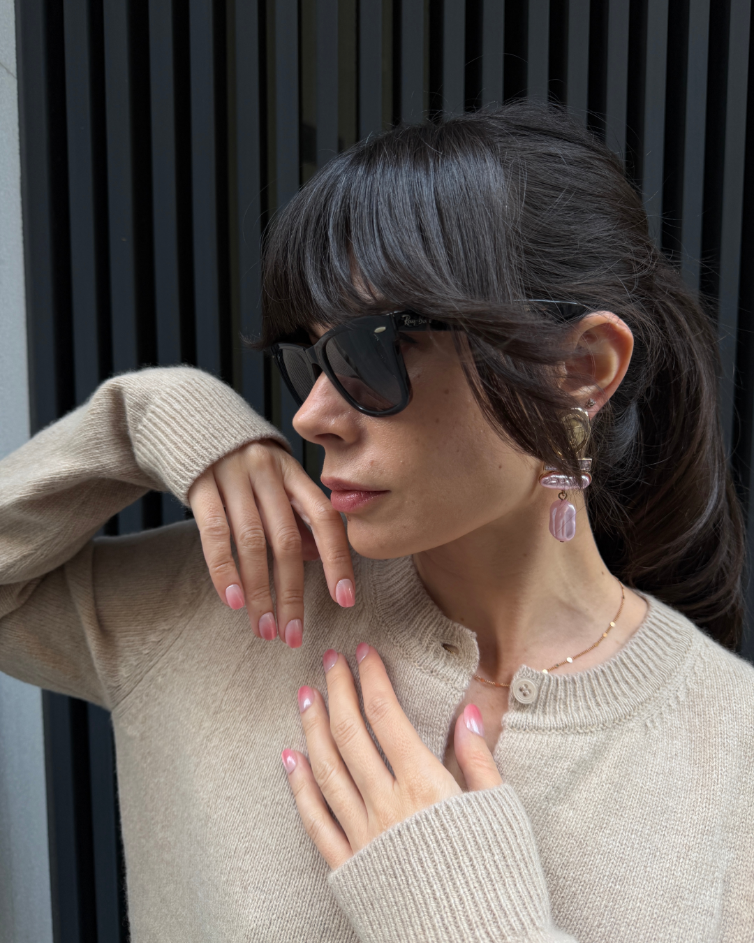 Blush Ombre - XS Squoval - 30 Adet Takma Tırnak