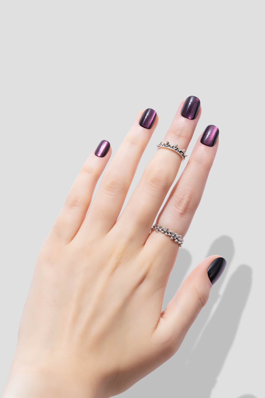 Amethyst Glow - XS-Squoval - 30 Adet Takma Tırnak