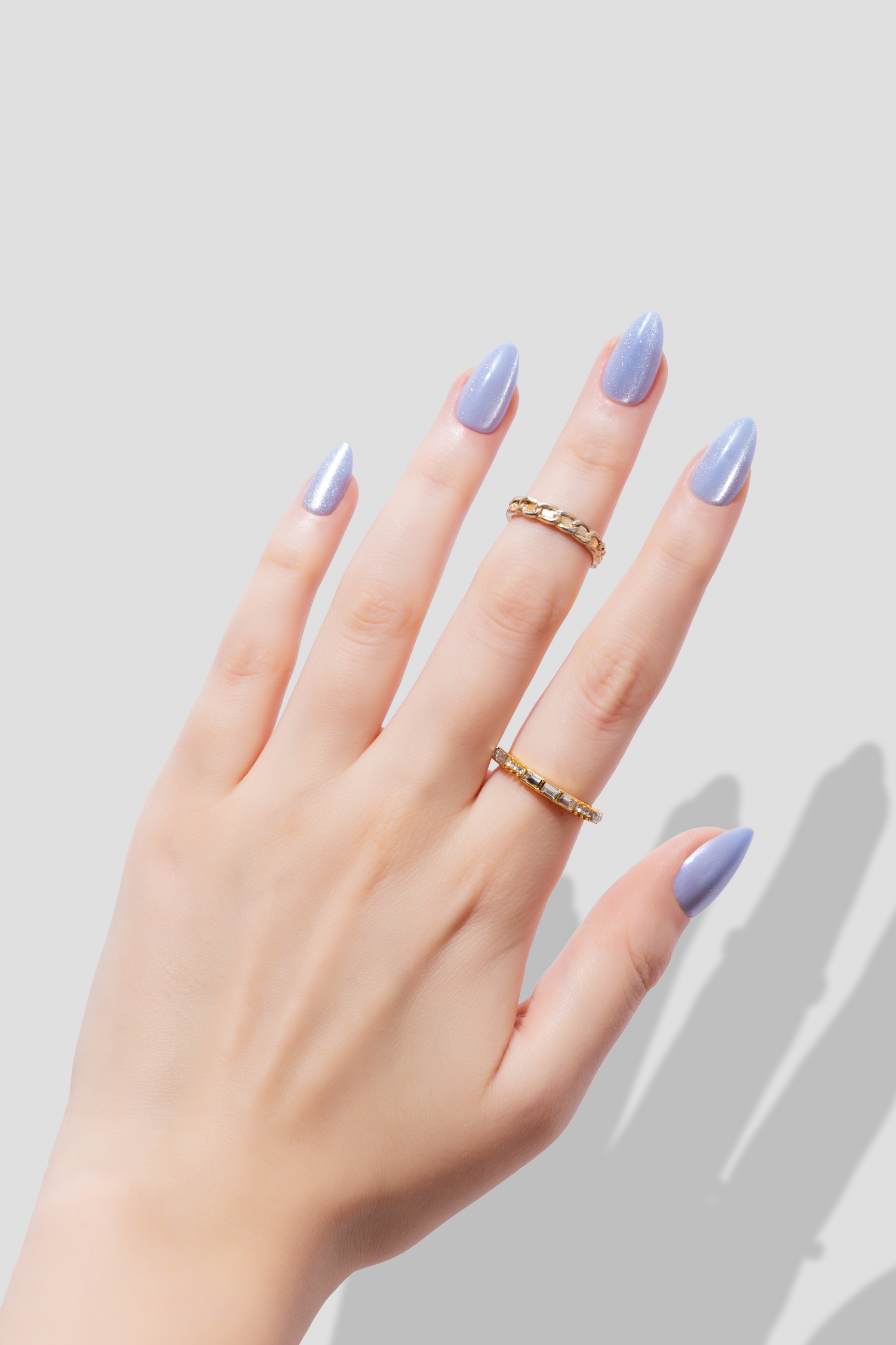 Bluebell Dust - Short Almond - 30 Adet Takma Tırnak