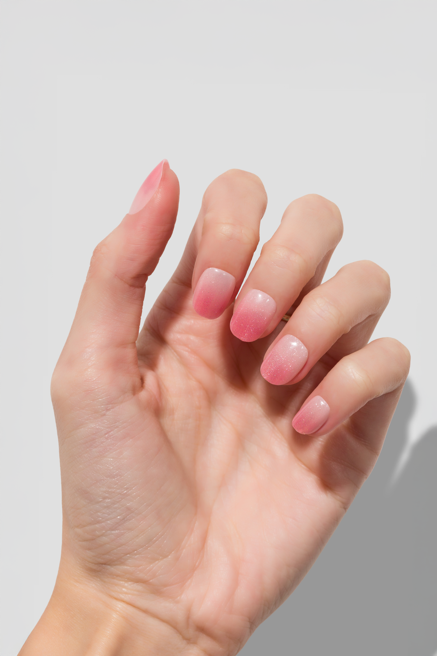 Blush Ombre - XS Squoval - 30 Adet Takma Tırnak