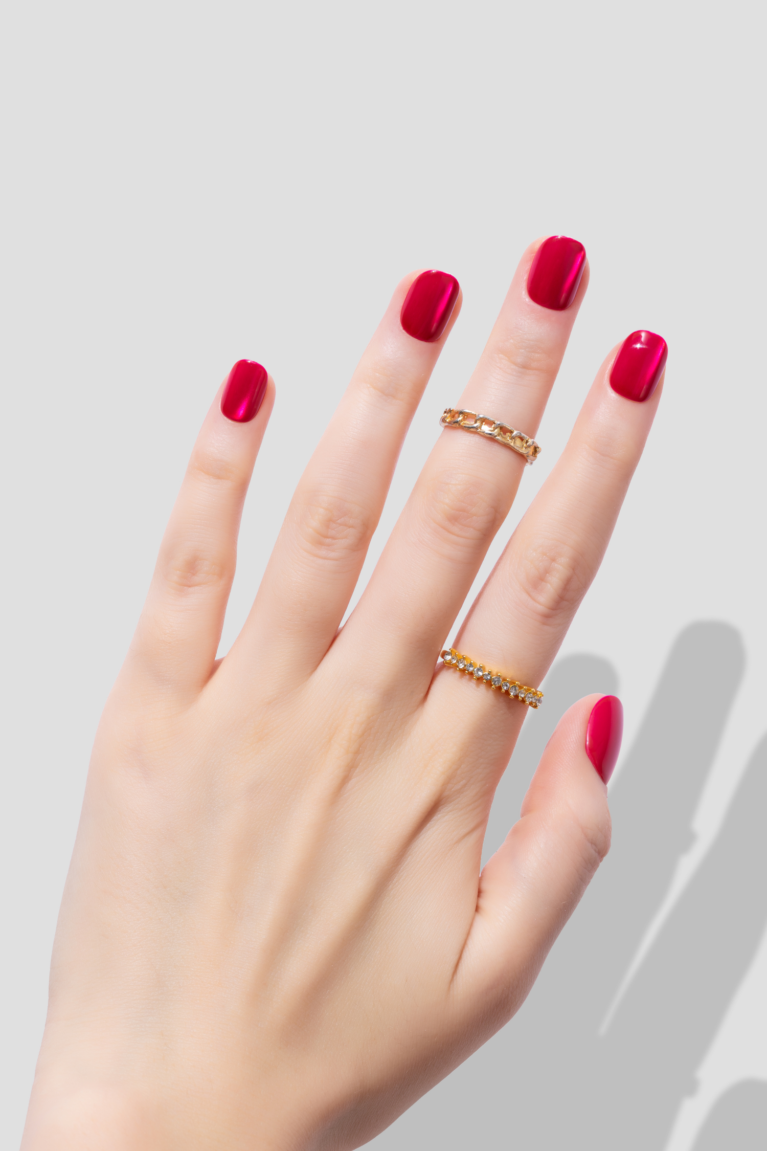 Fuchsia Luxe - XS Squoval - 30 Adet Takma Tırnak