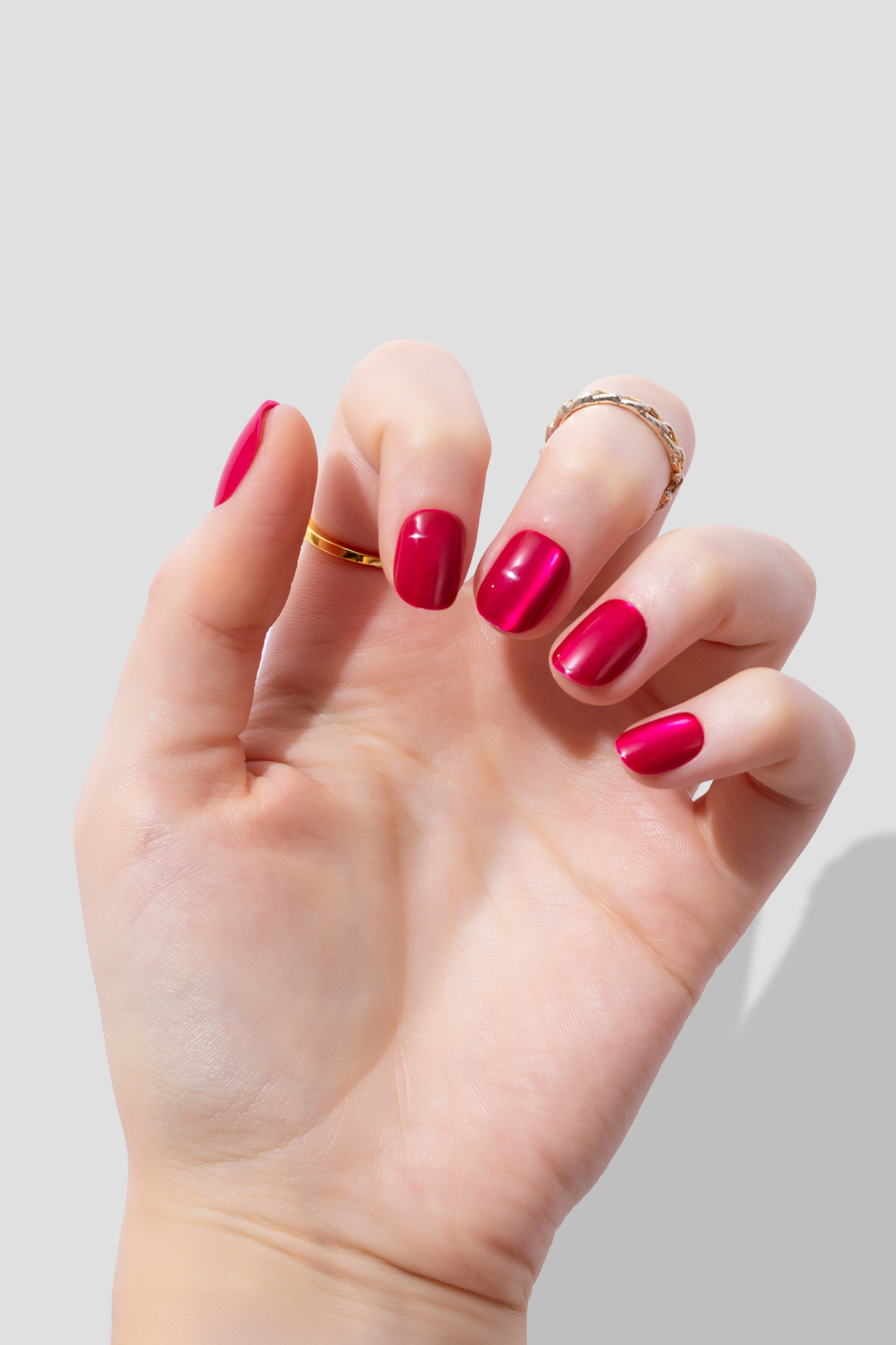 Fuchsia Luxe - XS Squoval - 30 Adet Takma Tırnak