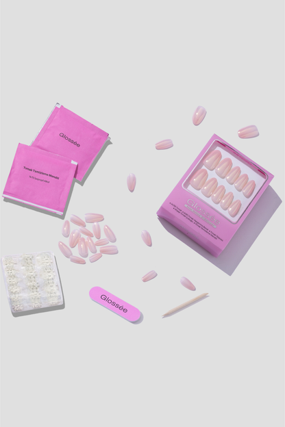 Glow Nude-Medium Oval - 30 Adet Takma Tırnak