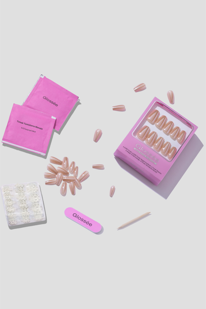 Glow Pop - Short Coffin - 30 Adet Takma Tırnak