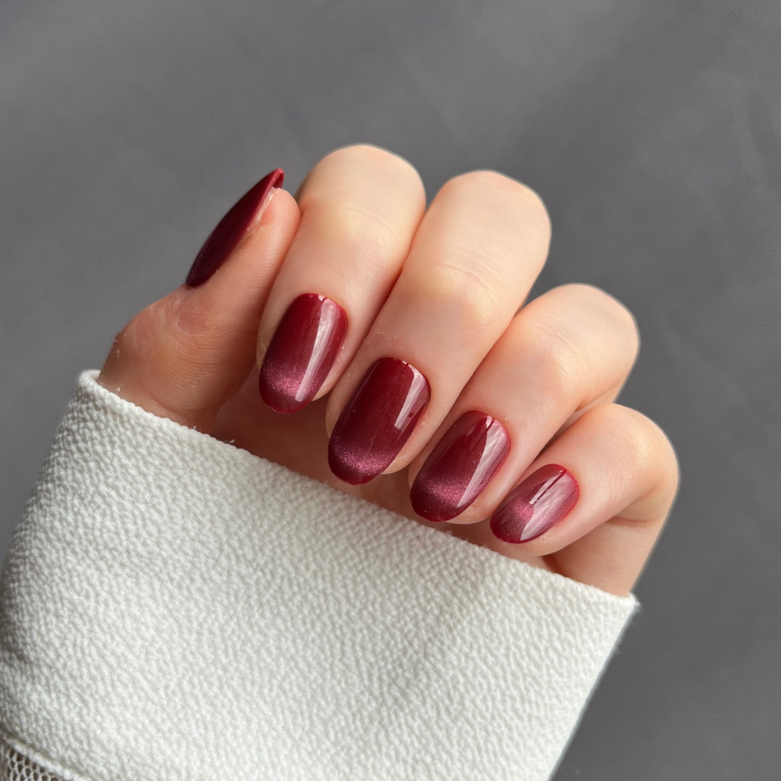 Velvet Crush - Medium Oval - 30 Adet Takma Tırnak