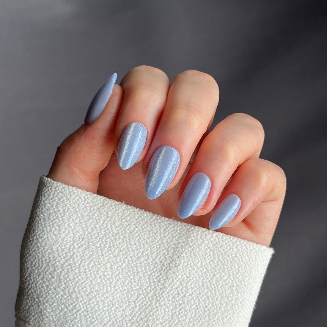 Bluebell Dust - Short Almond - 30 Adet Takma Tırnak