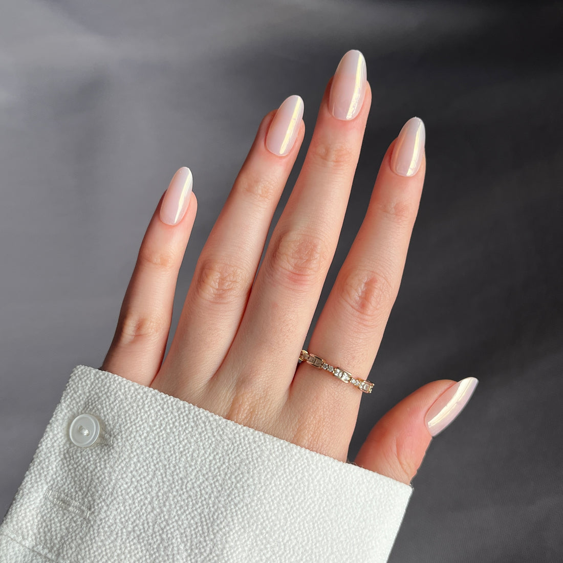 Glow Nude-Medium Oval - 30 Adet Takma Tırnak