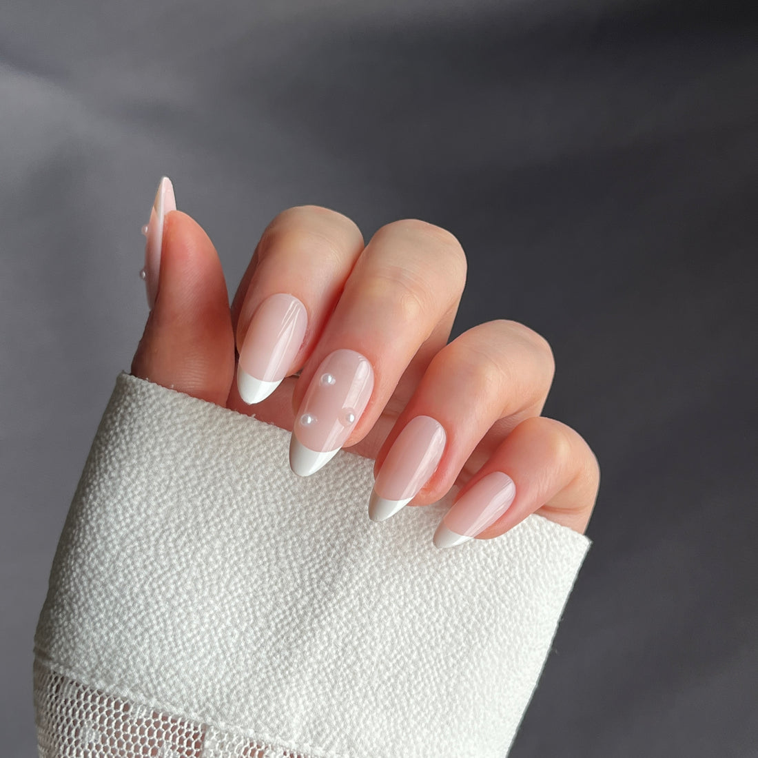 Pearl Kiss - Medium Almond - 30 Adet Takma Tırnak