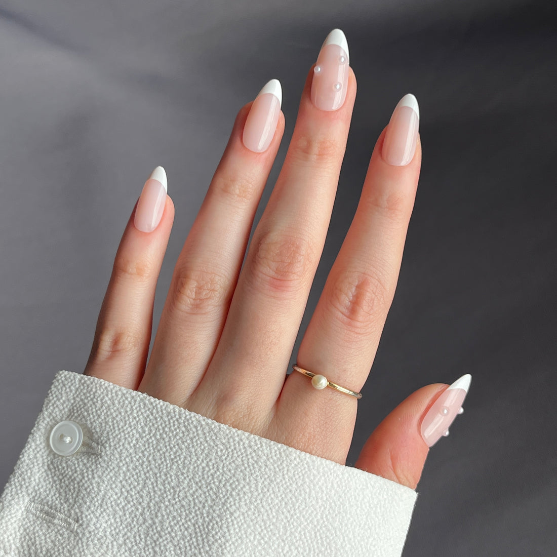 Pearl Kiss - Medium Almond - 30 Adet Takma Tırnak