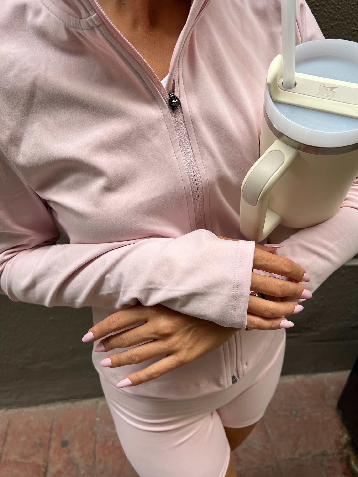 Pink Cloud - Medium Almond - 30 Adet Takma Tırnak