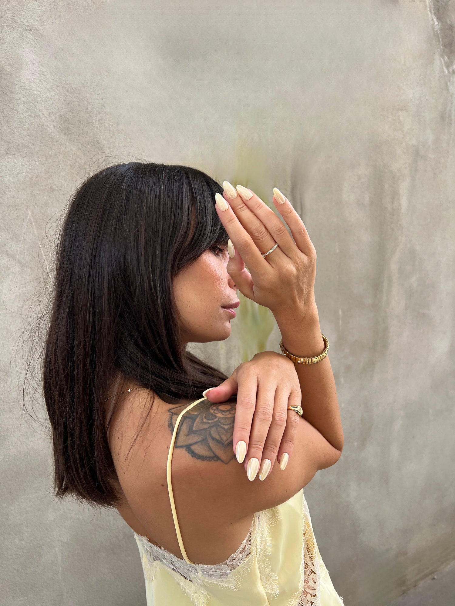 Glossy Almond - Short Almond - 30 Adet Takma Tırnak