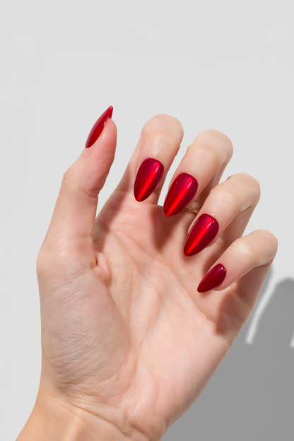 Killer Red - Short Almond - 30 Adet Takma Tırnak