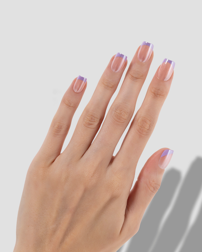 Lilac Touch - Short Square - 32 Adet Takma Tırnak