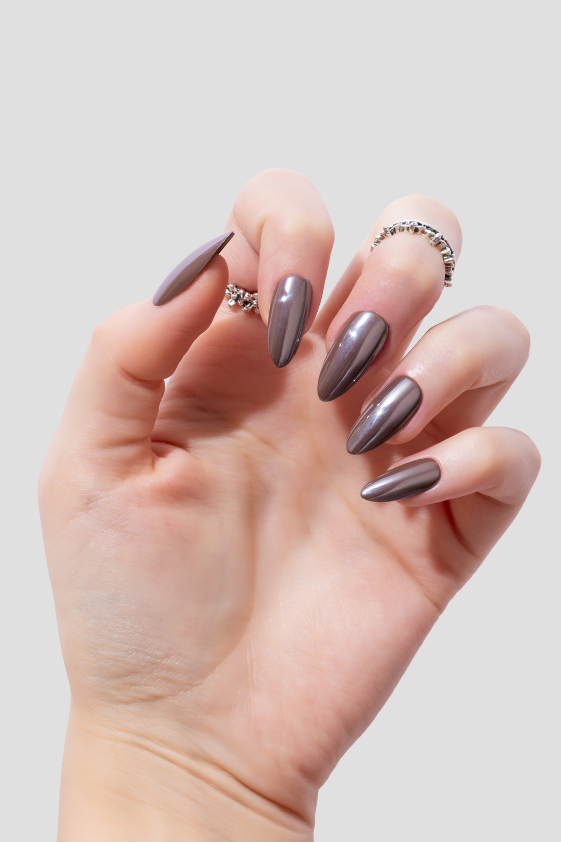 Mocha Muse - Medium Almond - 30 Adet Takma Tırnak