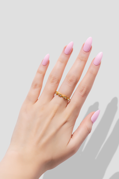 Pink Cloud - Medium Almond - 30 Adet Takma Tırnak