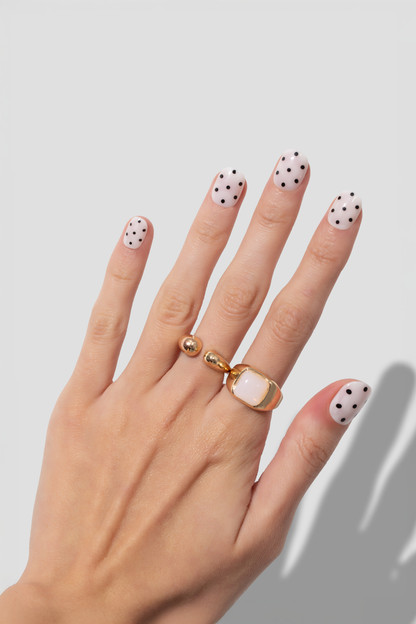 Polka Cutie - XS Squoval - 30 Adet Takma Tırnak