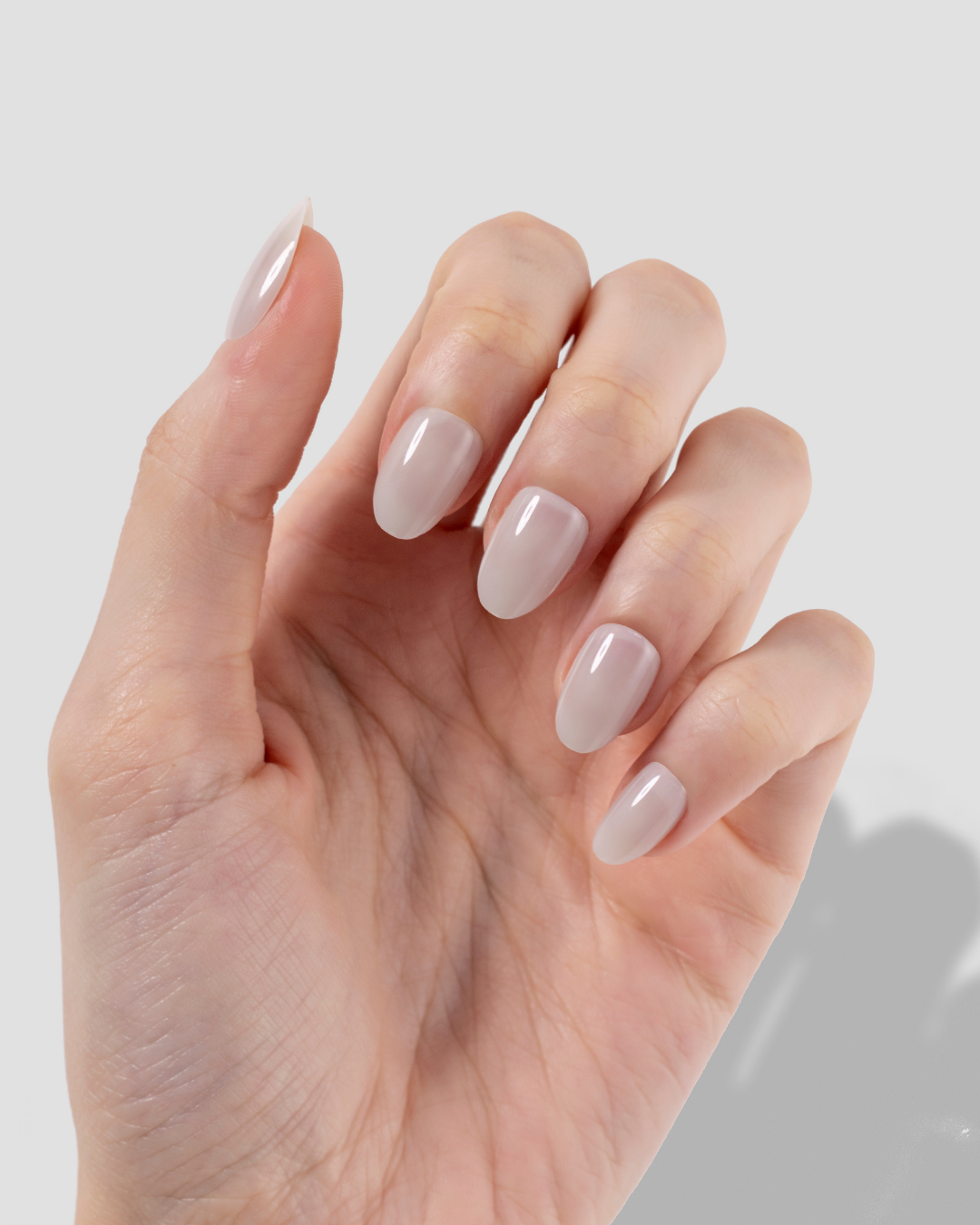 Soft Ivory - Short Oval - 30 Adet Takma Tırnak