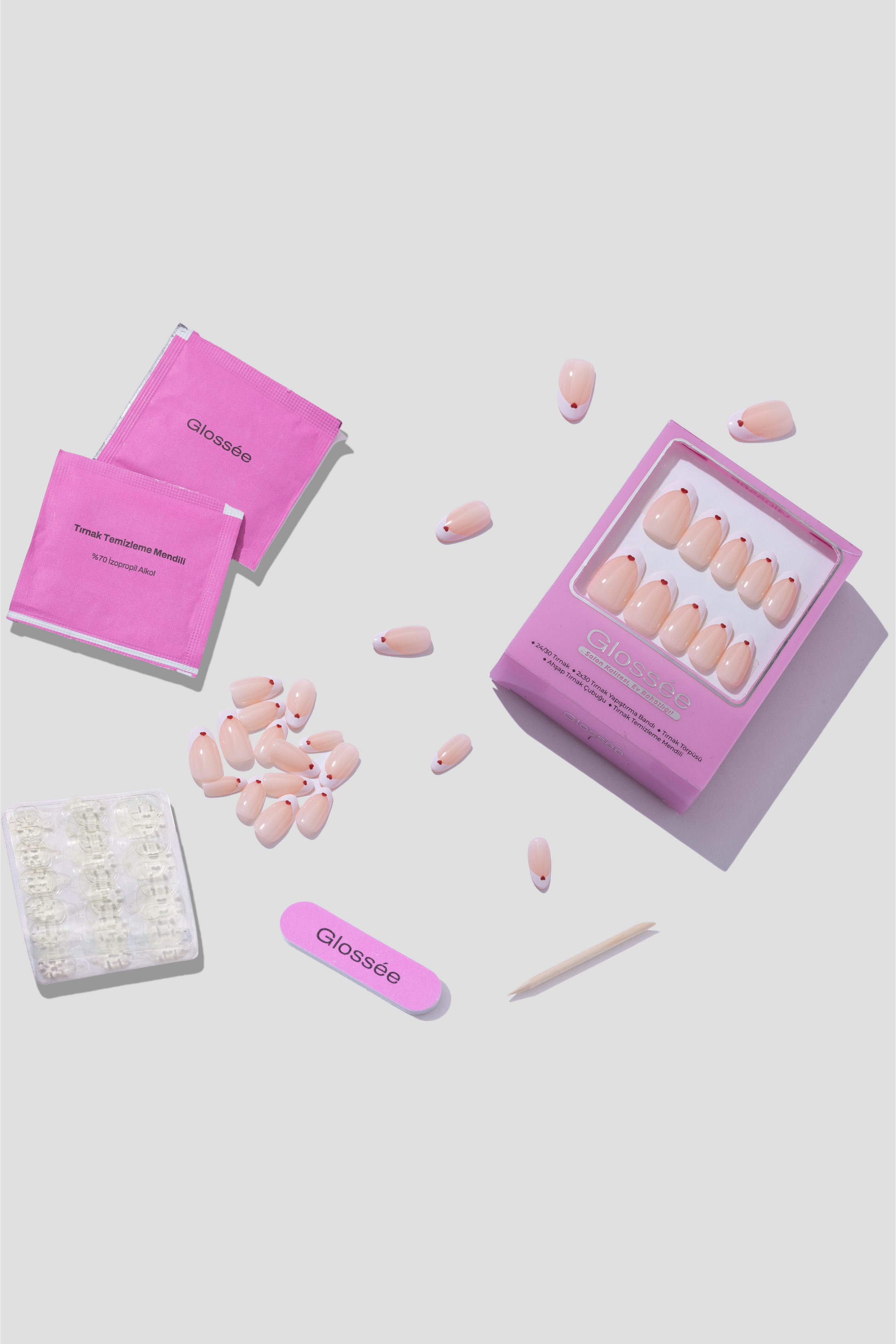 Sweet Touch - Medium Oval - 30 Adet Takma Tırnak
