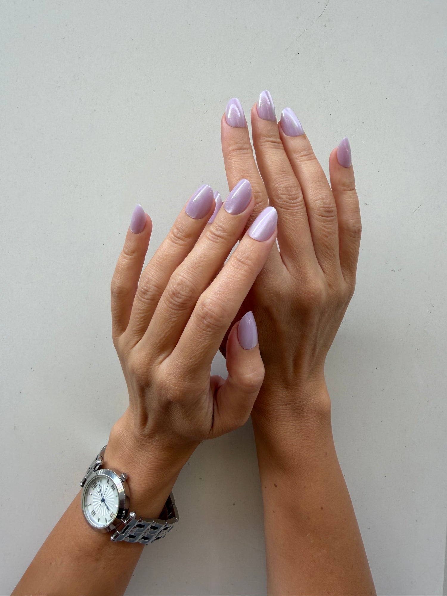 Silk Lavender - Short Oval - 30 Adet Takma Tırnak