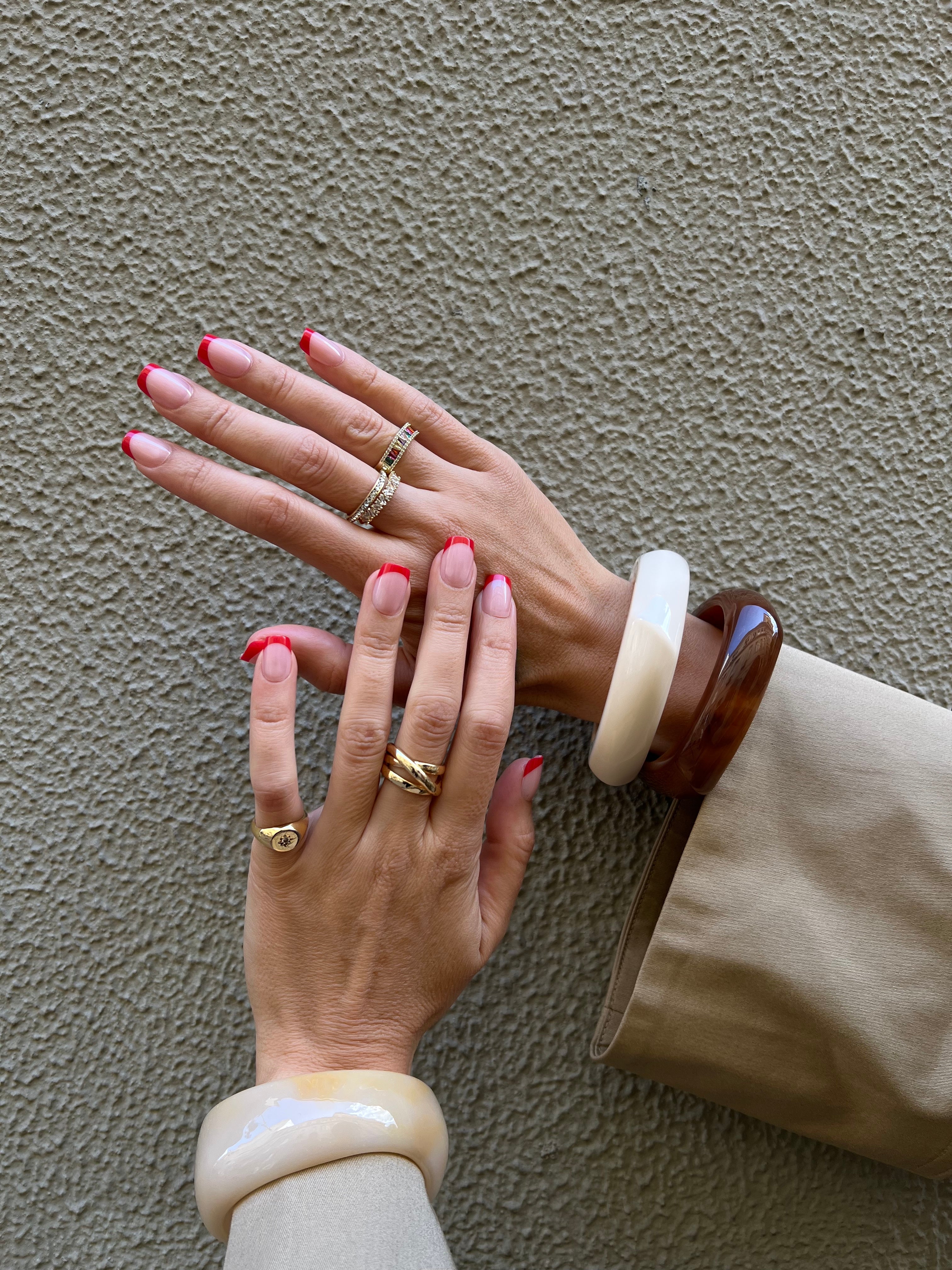 Love Line - Short Square - 32 Adet Takma Tırnak