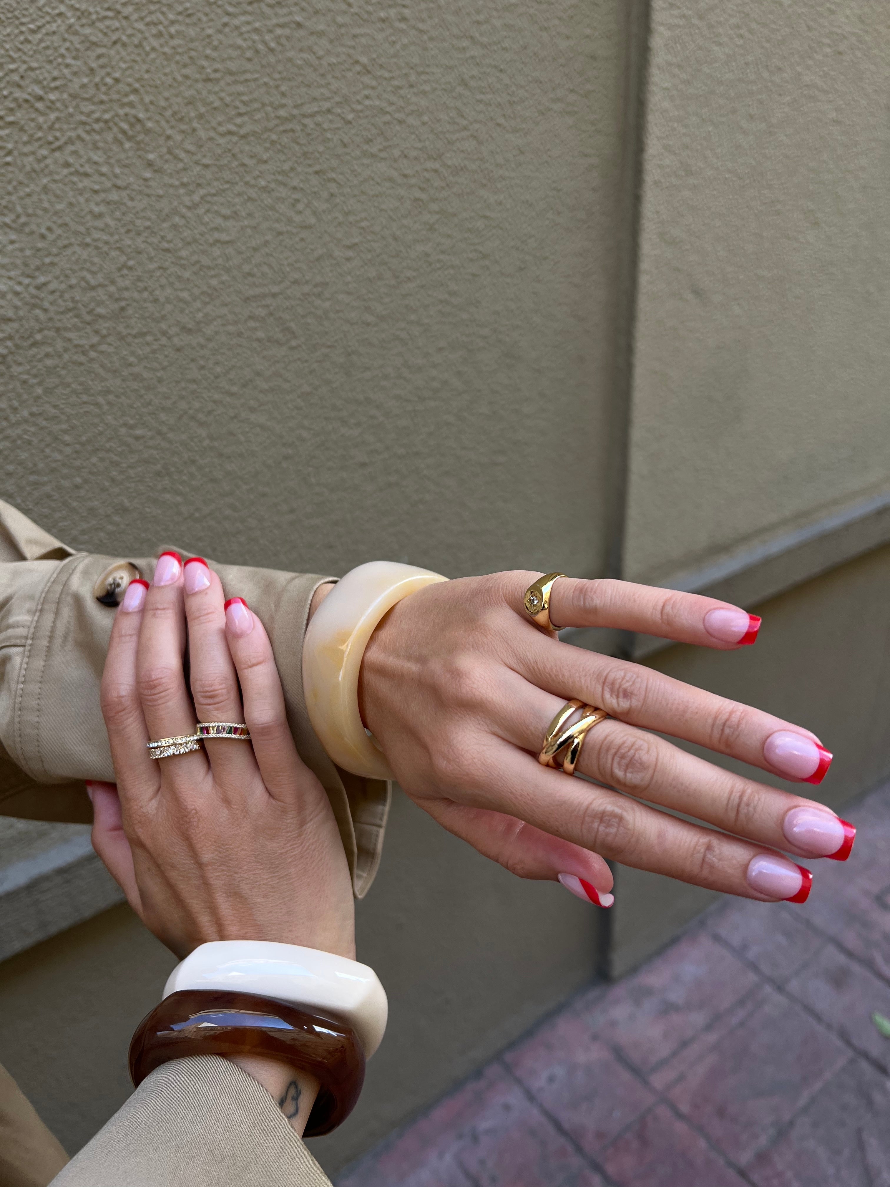 Love Line - Short Square - 32 Adet Takma Tırnak